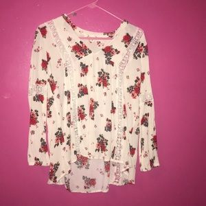 Floral Long Sleeve top